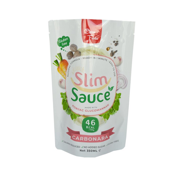 60g Notch закуски пластмасови торбички за опаковане, гъвкави торбички за опаковане с храна с закрепен цип