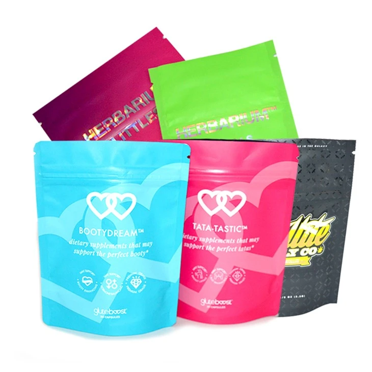 Healthy Medical Cannabis Ziplock Bags Food Grade For Packing Herb Incense